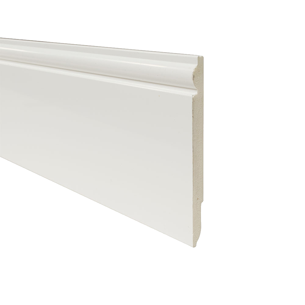 PVC Reversible Skirting Board - 125mm