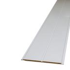 Ceiling Cladding Panels - Gloss White V Groove 2.7m